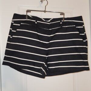 New York & Co Striped Shorts